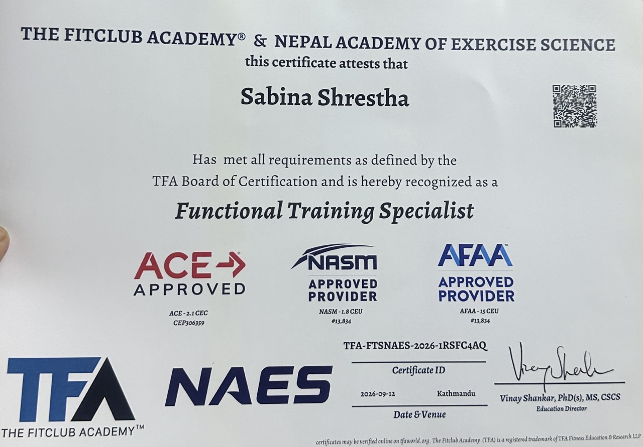Tfa certification sabina large
